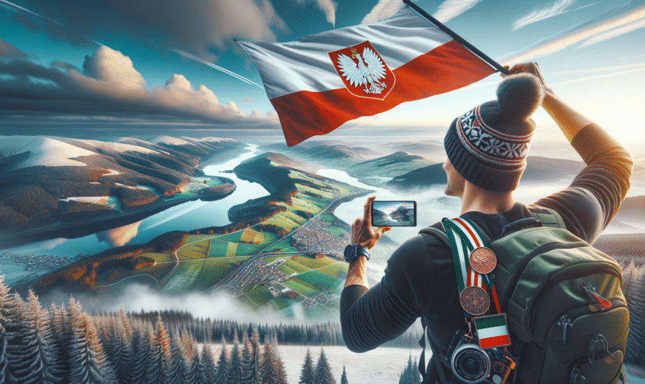 Sportowcy z Podkarpackiego podczas zawodów w Rzeszowie, reprezentujący gminy regionu, dążący do wyjątkowych osiągnięć w sporcie.